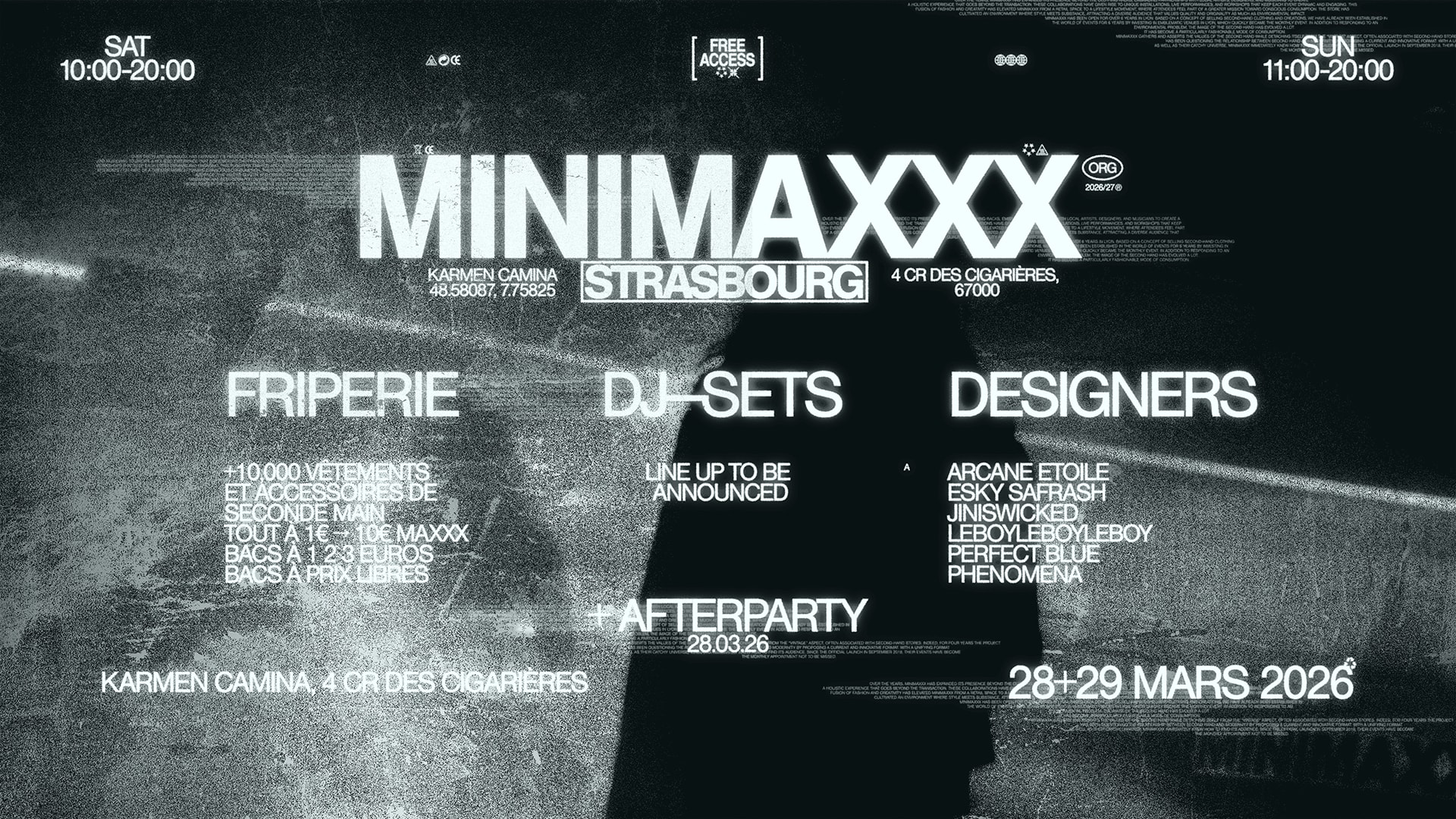 [Strasbourg] Friperie + Dj-Sets + Designers Cover