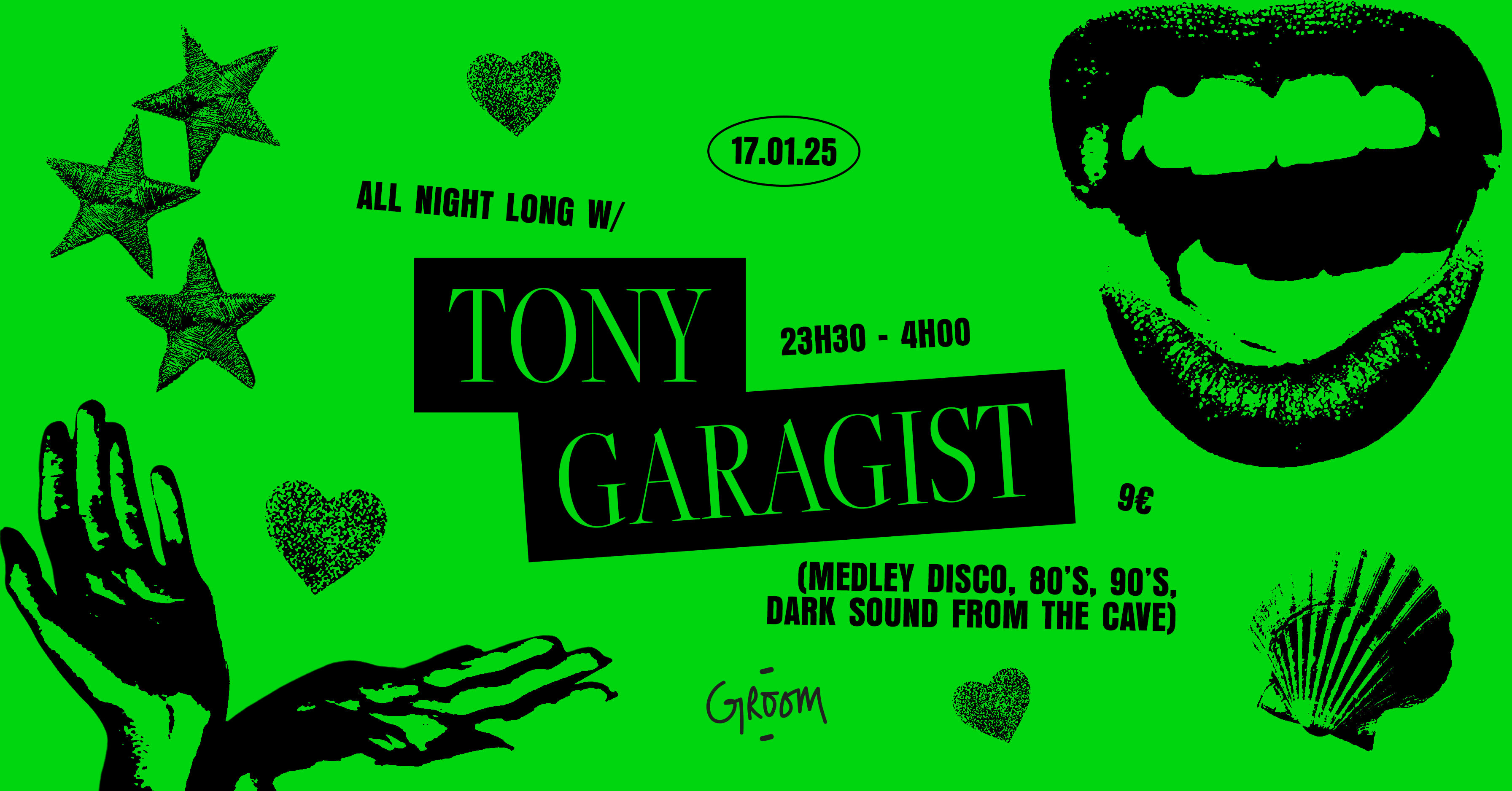 All Night Long W/ Tony Garagist Cover