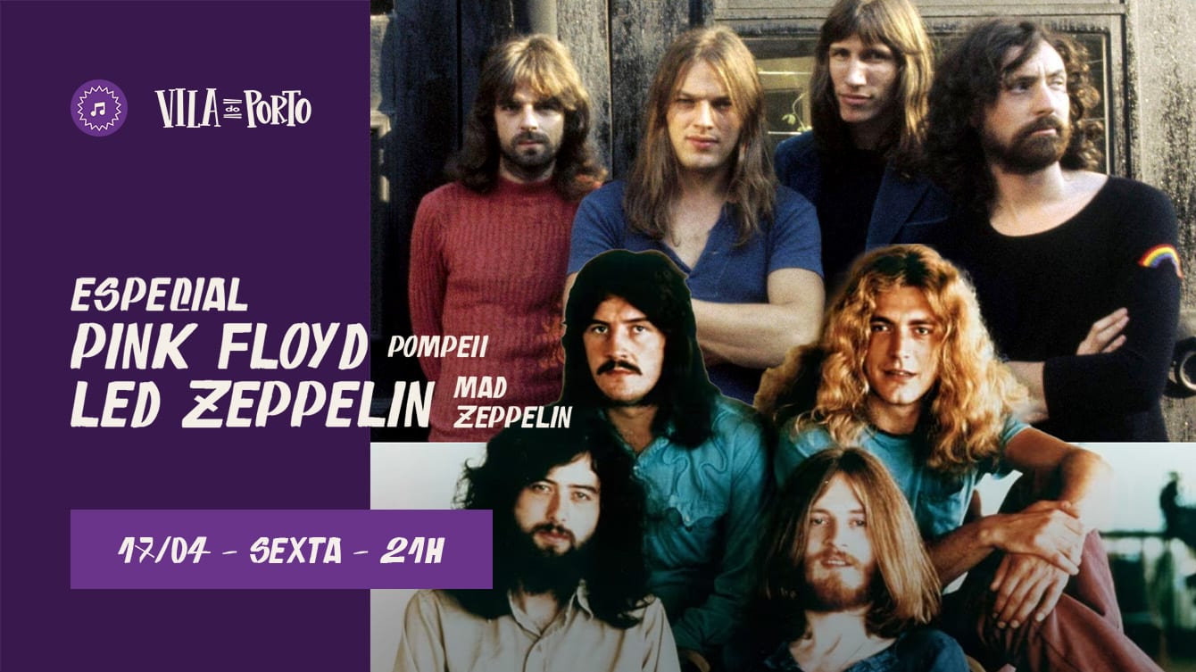 Especial Pink Floyd (Pompeii) & Led Zeppelin ( Mad Zeppelin) Cover