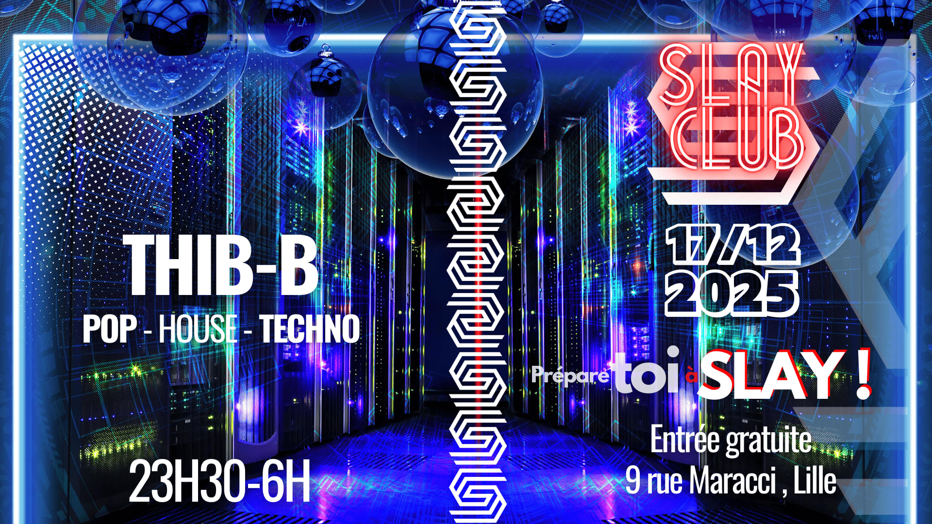 Slay Club : Thib B 17/12 Cover