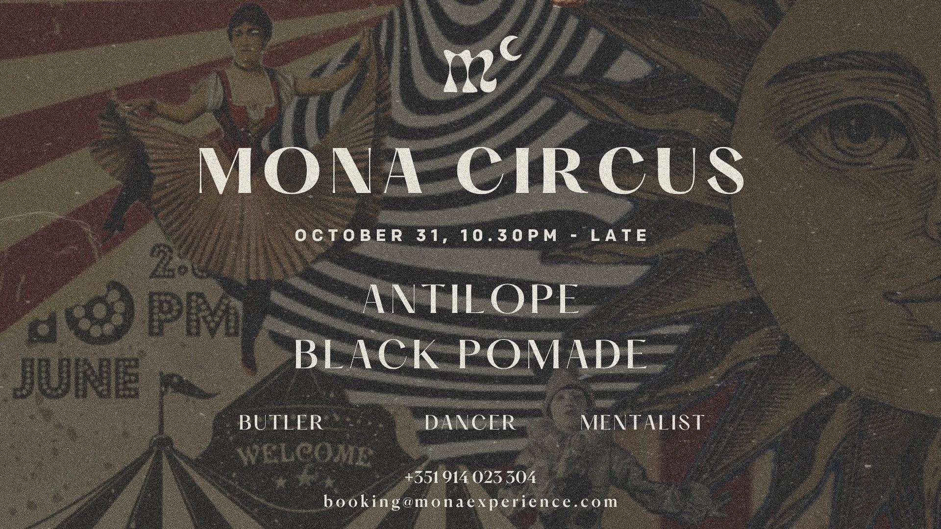 Mona Circus 🎪🖤 Cover