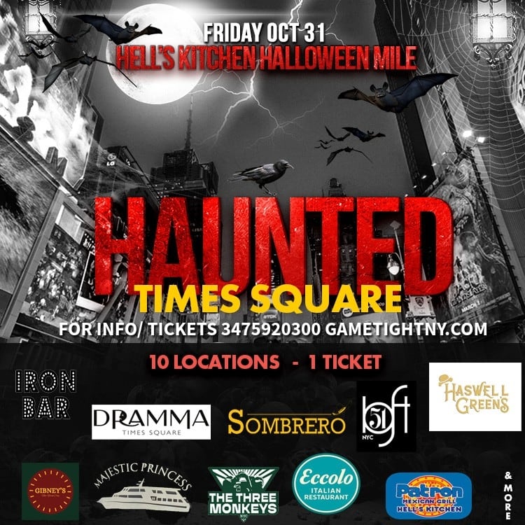 Nyc Halloween Bar Crawl 2025 Cover