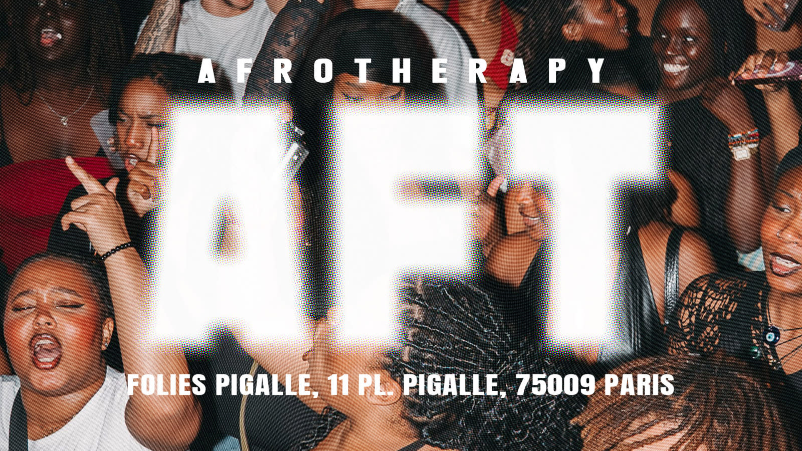 Afrotherapy - Samedi 29 Novembre - Folies Pigalle Cover