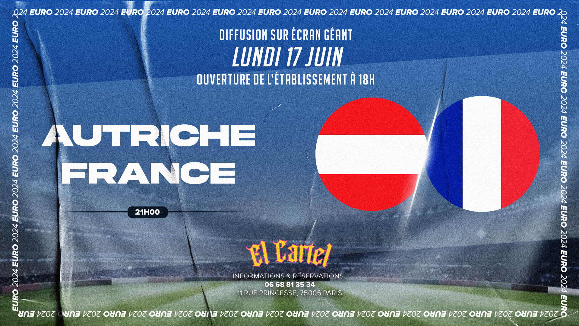 Diffusion Euro 2024 : France Vs Autriche Cover