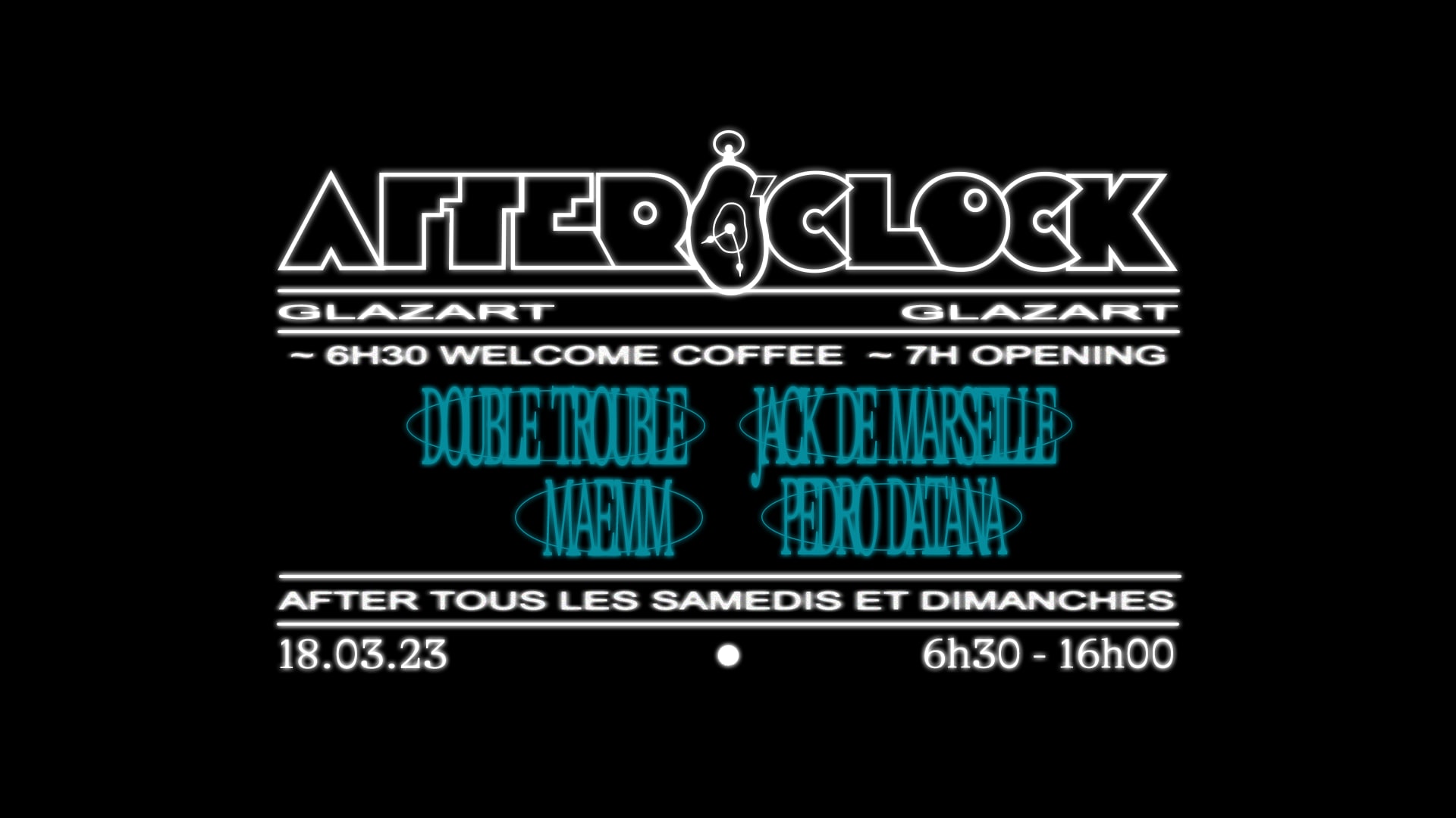 After O'clock : Double Trouble, Jack De Marseille, Maemm Cover
