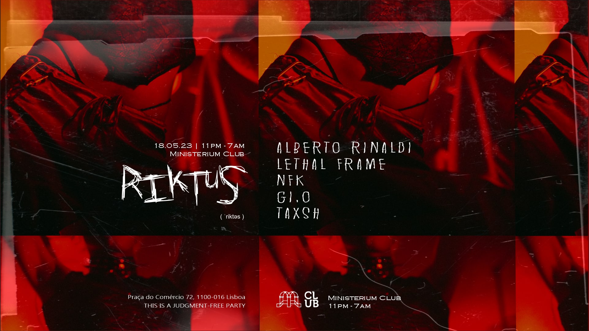 Riktus With Gi.O, Lethal Frame, Nfk And Taxsh Cover