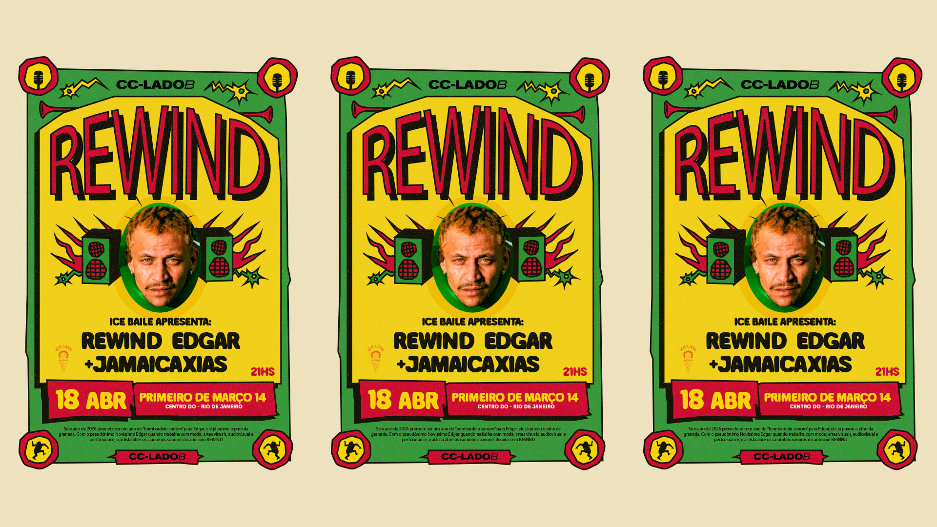 Edgar [Show Rewind] + Jamaicaxias Cover