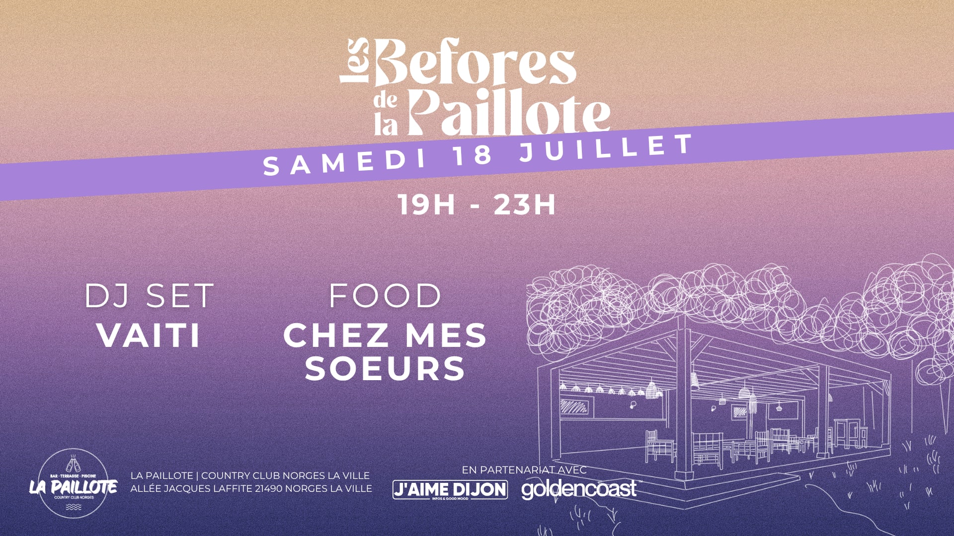 Les Befores De La Paillote - Samedi 18 Juillet Cover