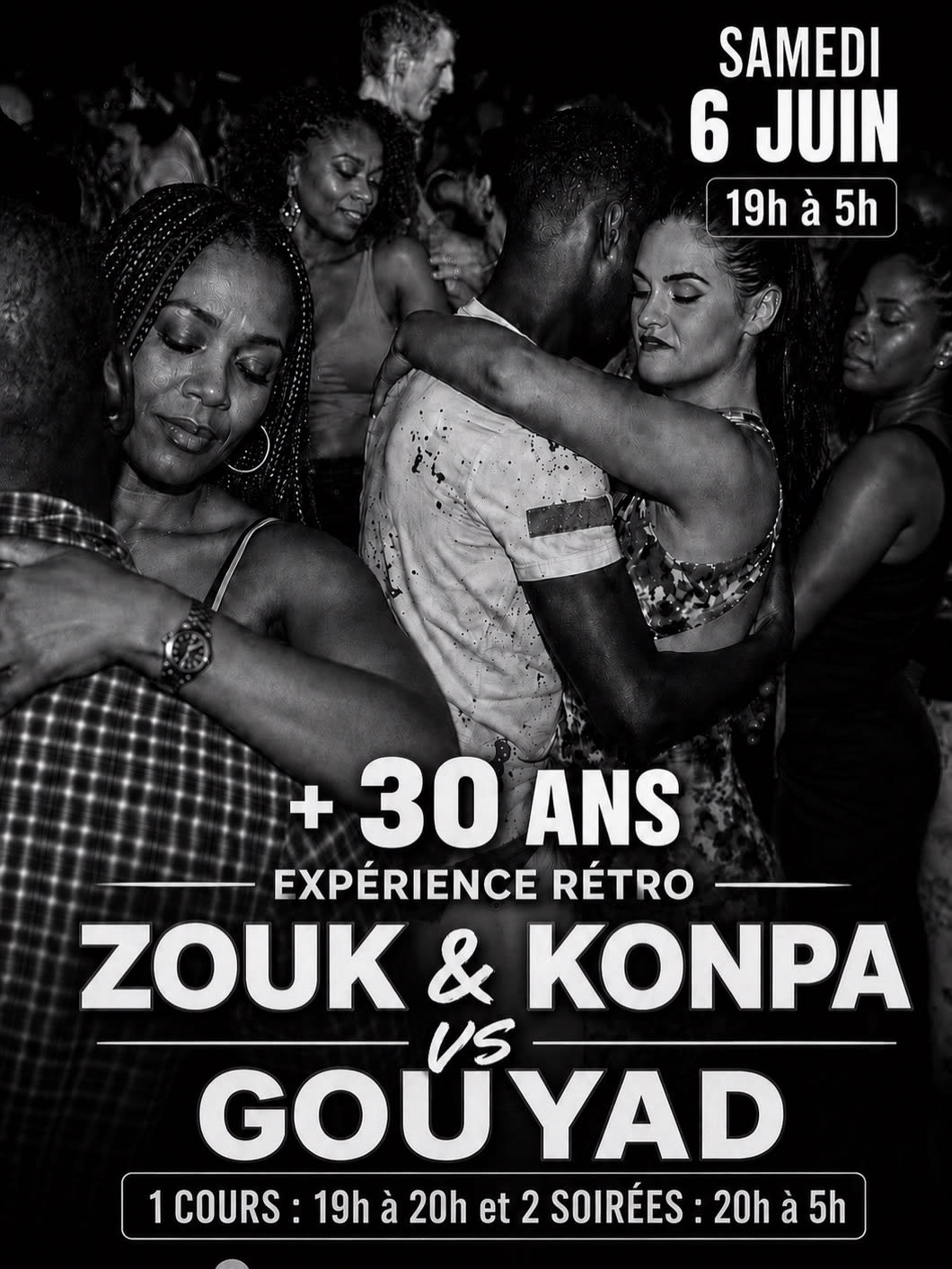 Soirée Rétro Zouk, Konpa Et Gouyad Cover