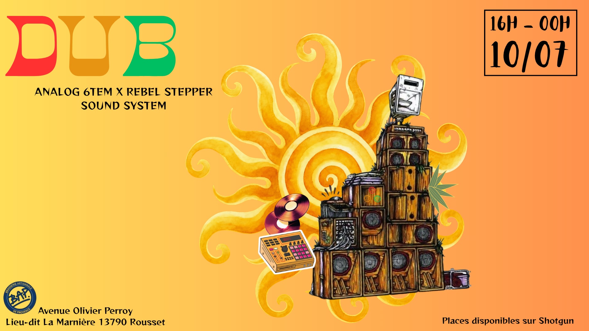 Dub - Analog 6tem X Rebel Stepper Cover