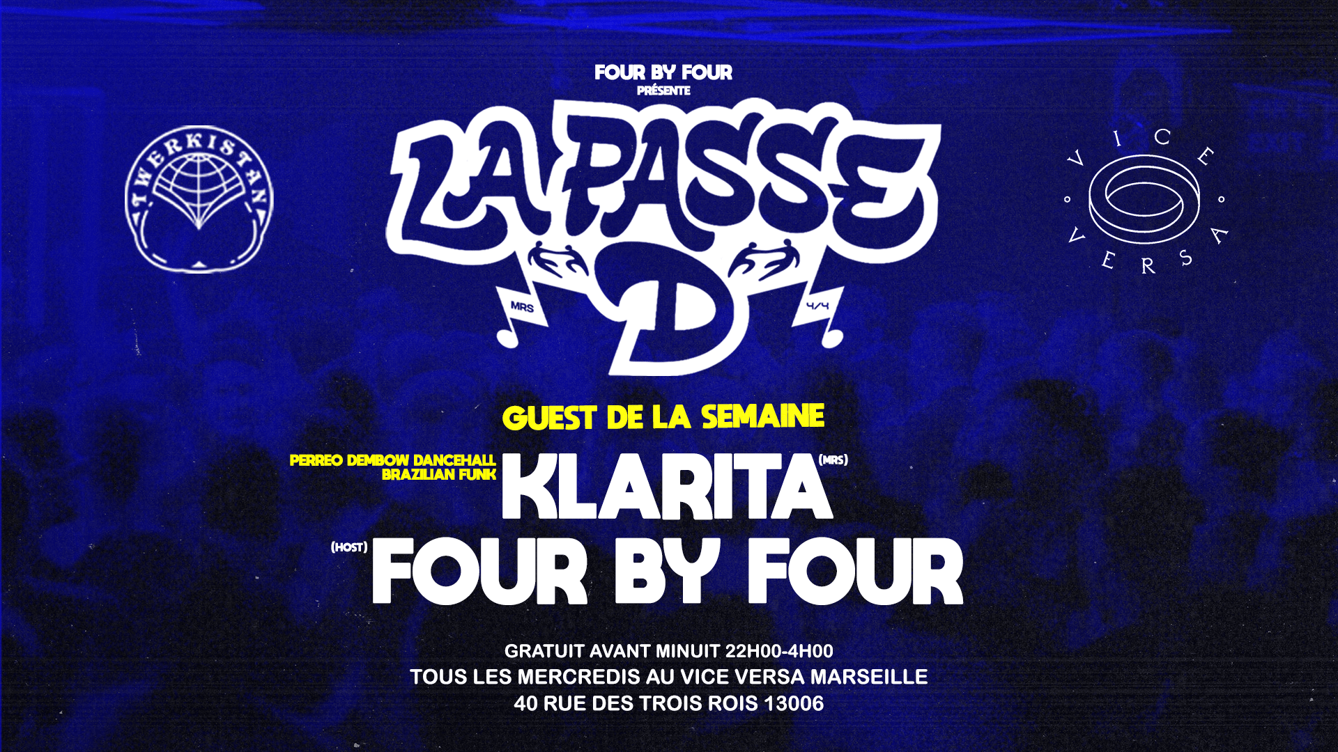 Four By Four Présente : La Passe D W/ Klarita Cover