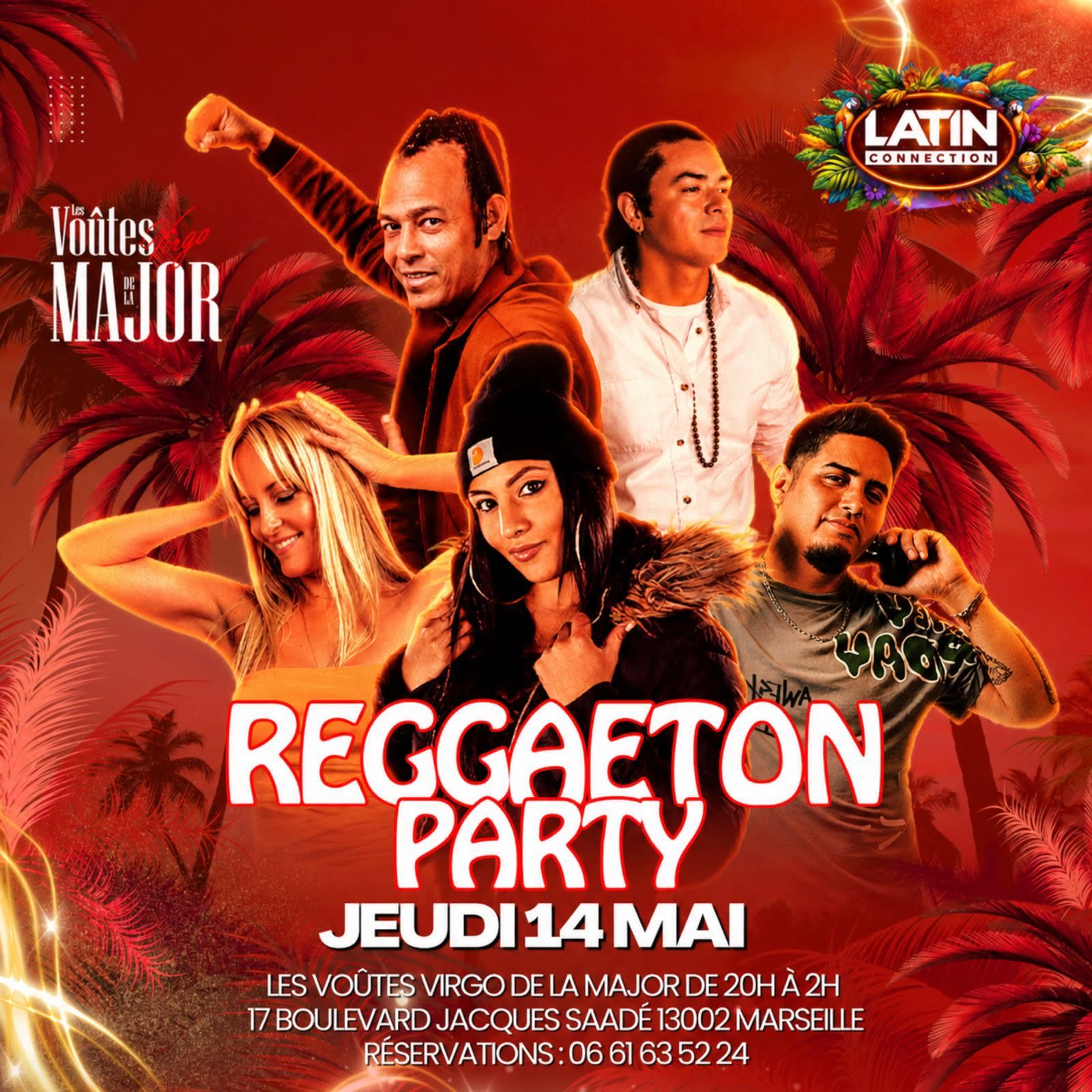 Reggaeton Party Aux Voûtes Cover