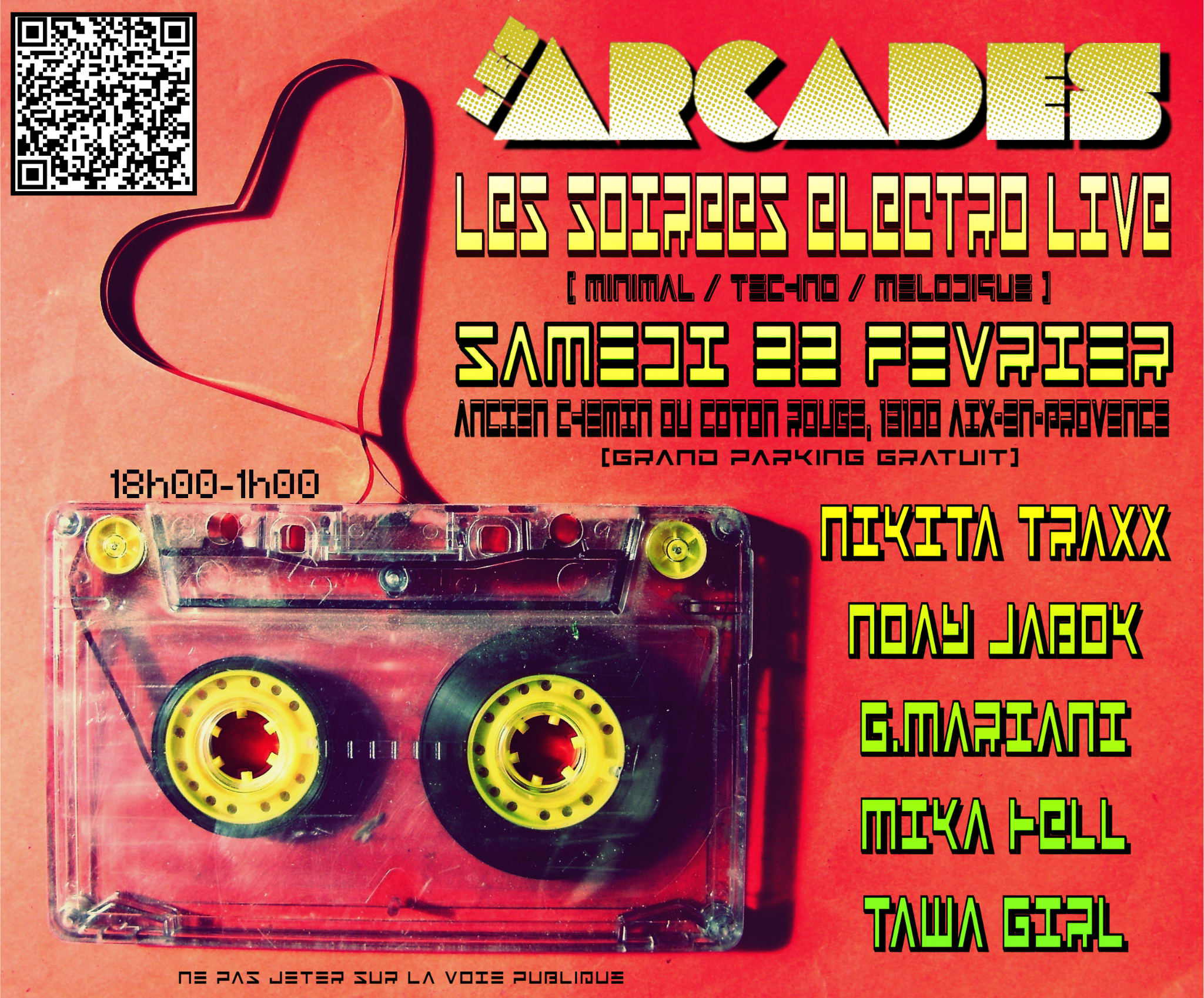 L'electro Live Des Arcades Cover