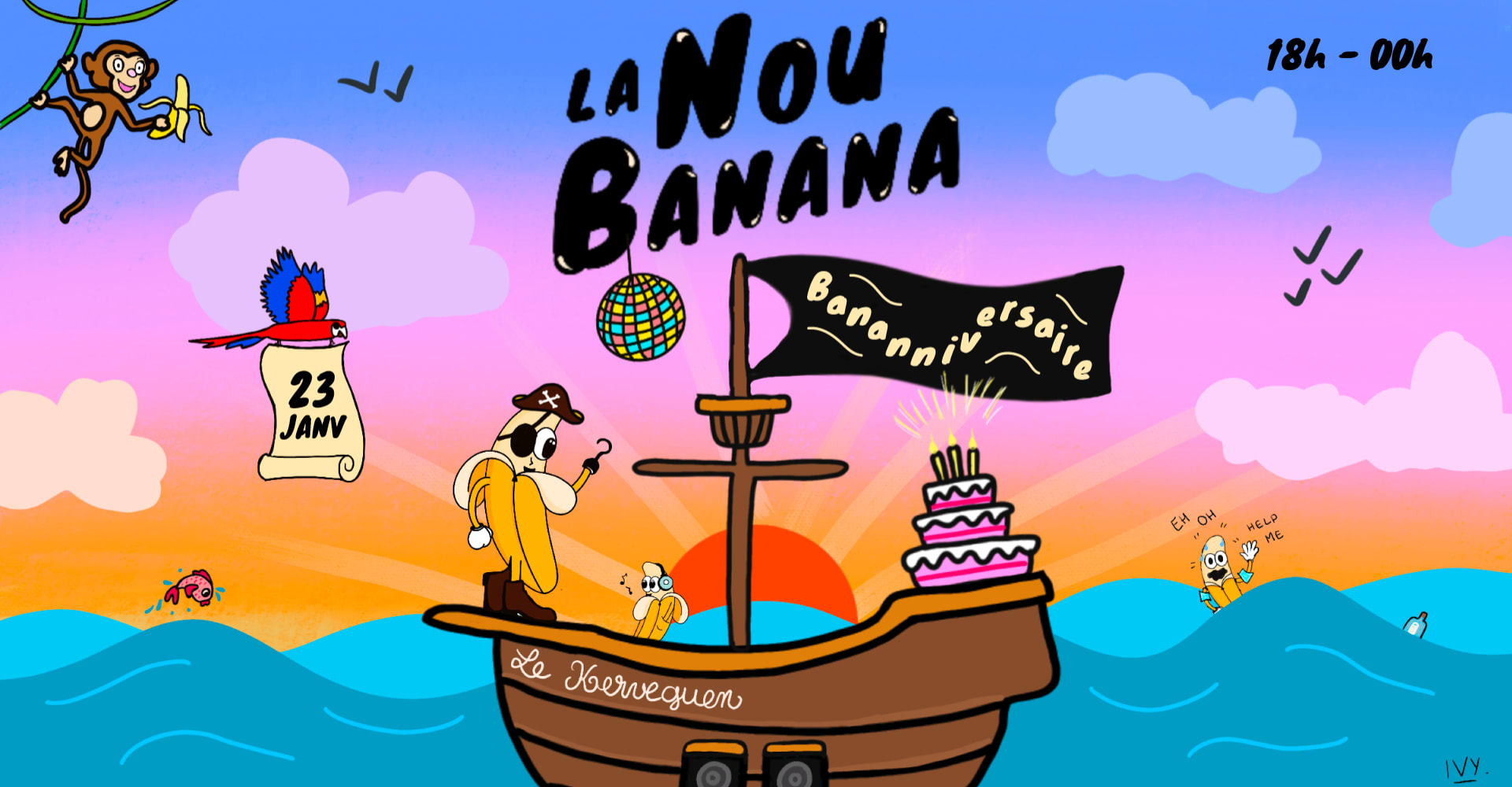 La Noubanana Au Kerveguen ! Cover