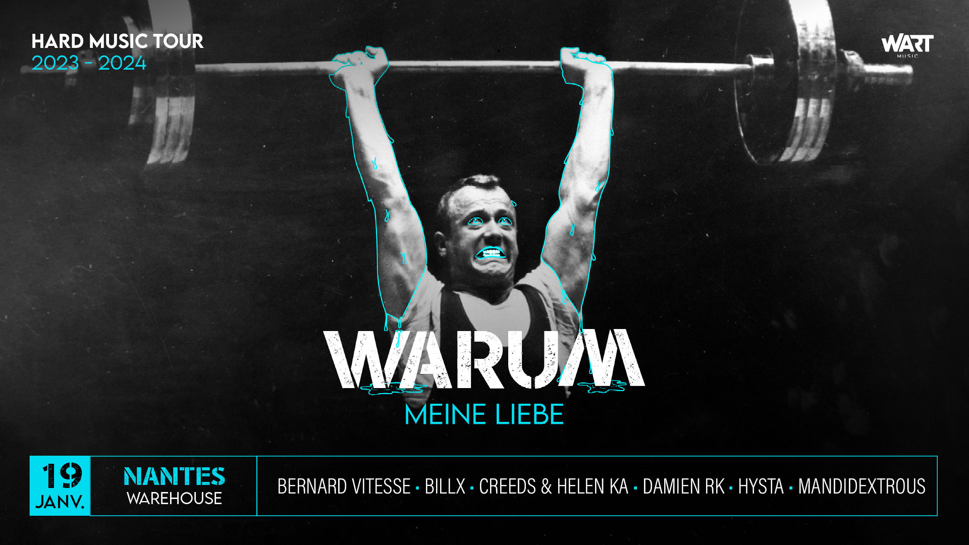 Warum Meine Liebe - Billx, Hysta & More - Warehouse Nantes Cover