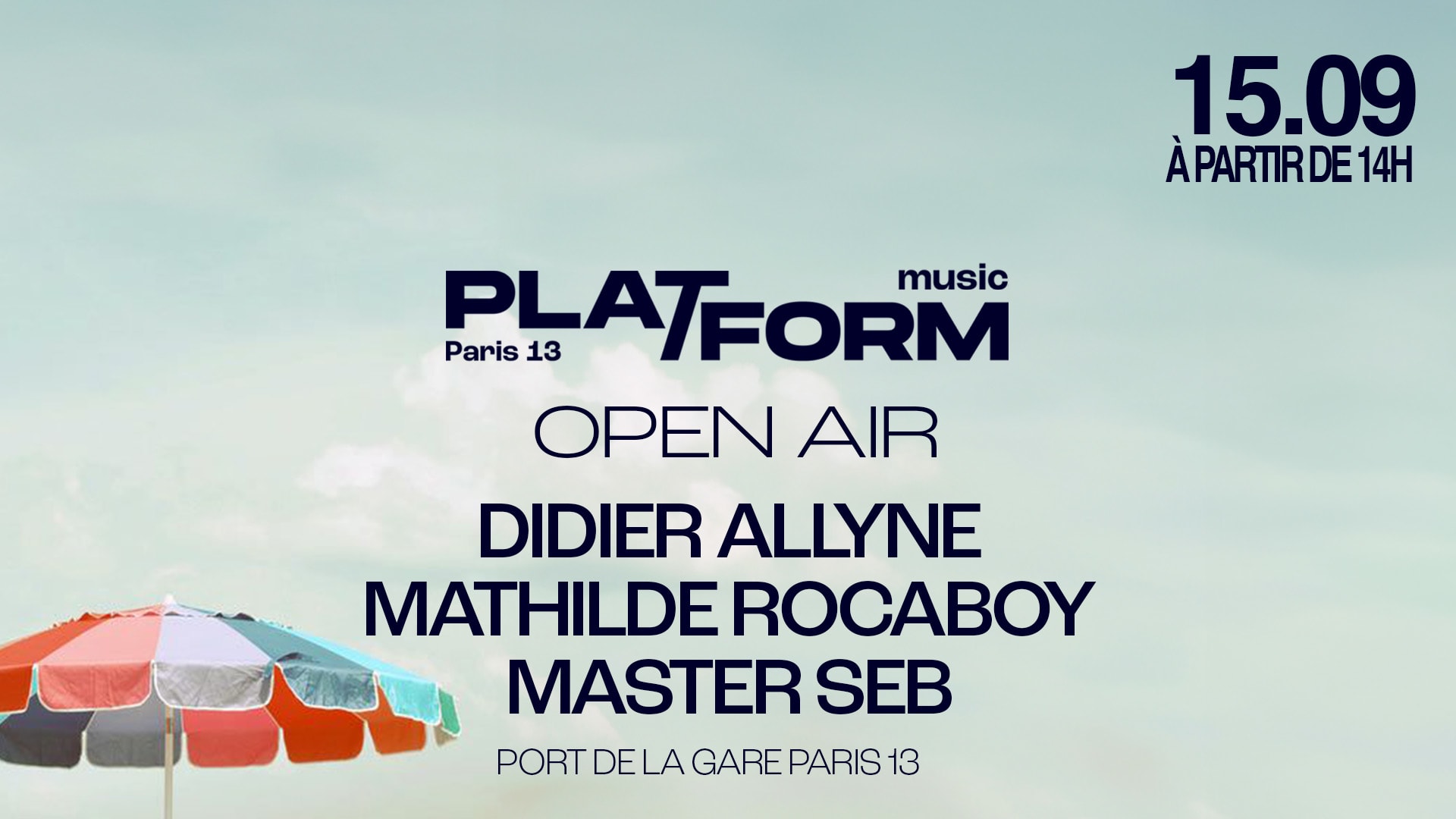 Open Air (Free) Didier Allyne, Mathilde Rocaboy, Master Seb Cover
