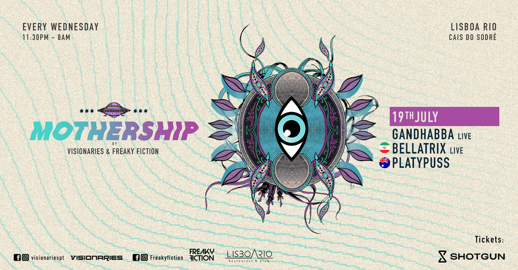 Mothership By Visionaries & Freaky Fiction - 19th July Cover