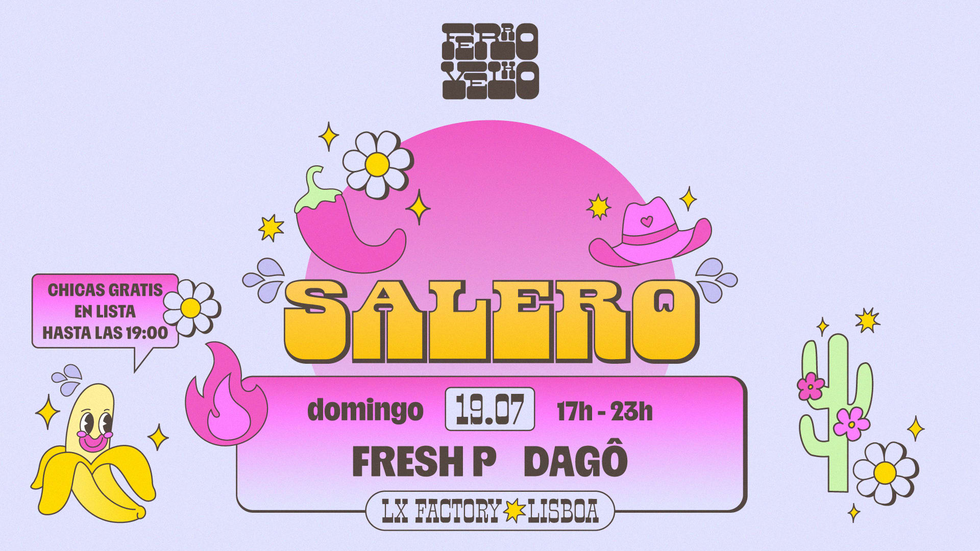 Salero - La Matiné Más Latina @ LX Factory Cover