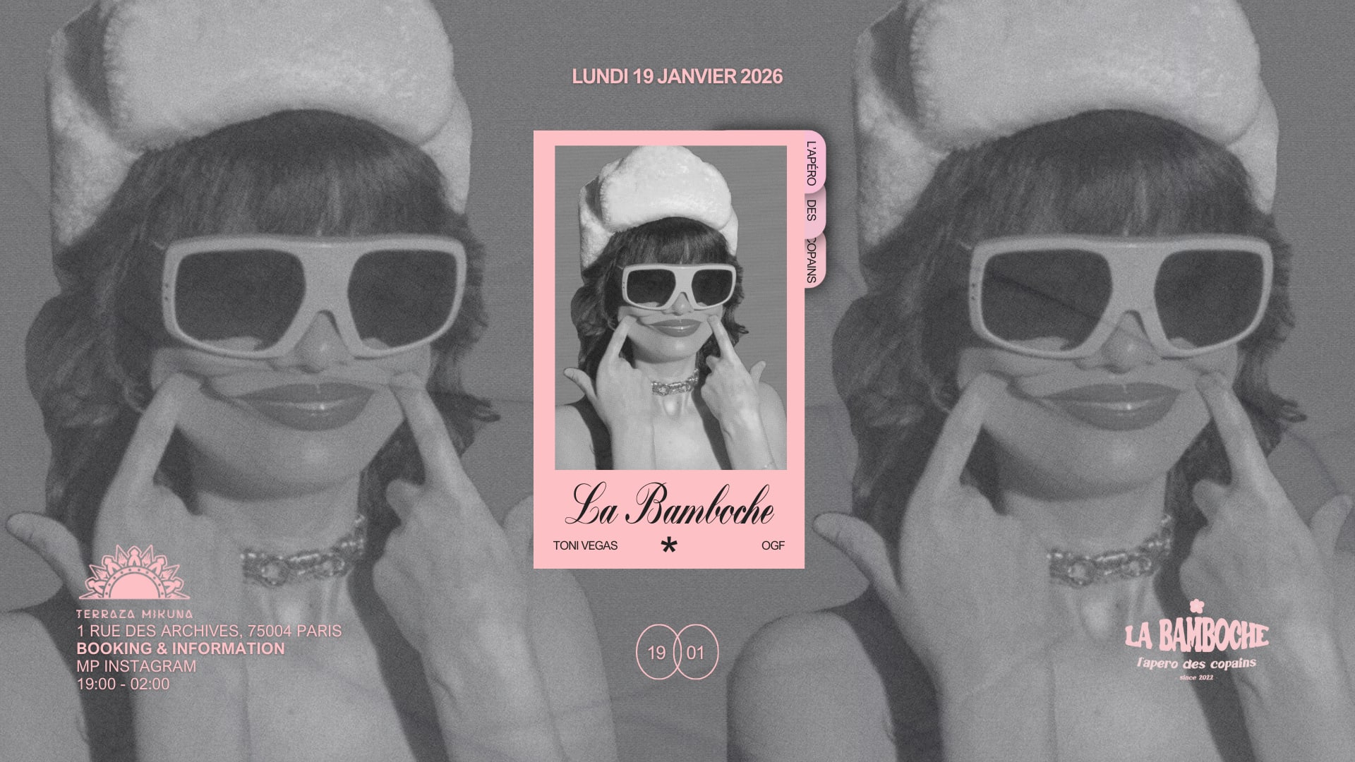 La Bamboche - Lundi 19 Janvier Cover