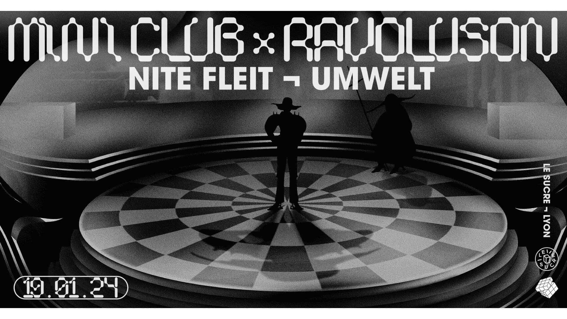 Mini Club X Ravoluson : Umwelt / Nite Fleit Cover