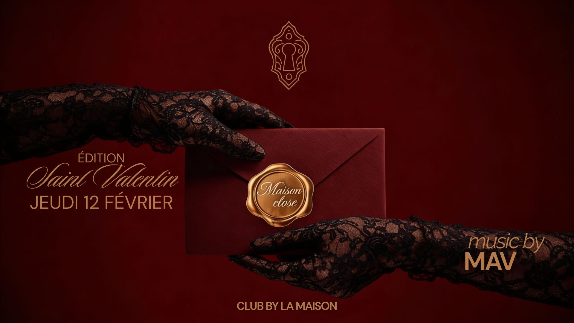 Saint Valentin By Maison Close - Jeudi 12 Février Cover