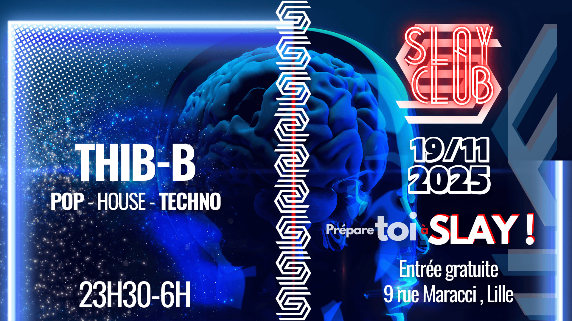 Slay Club : Thib B 19/11 Cover