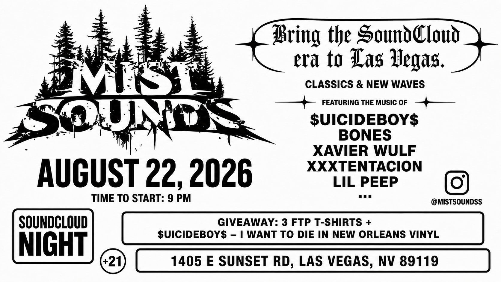Mistsounds Vol. 1: Bring The Soundcloud Era To Las Vegas Cover