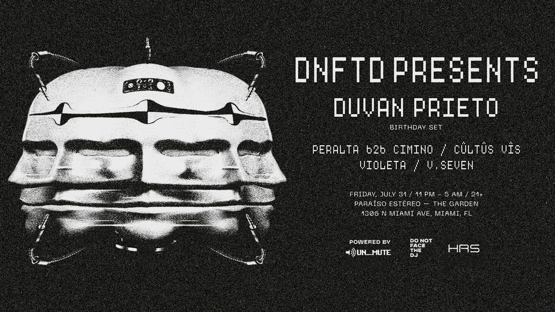 Dnftd At Paraiso Estereo Cover