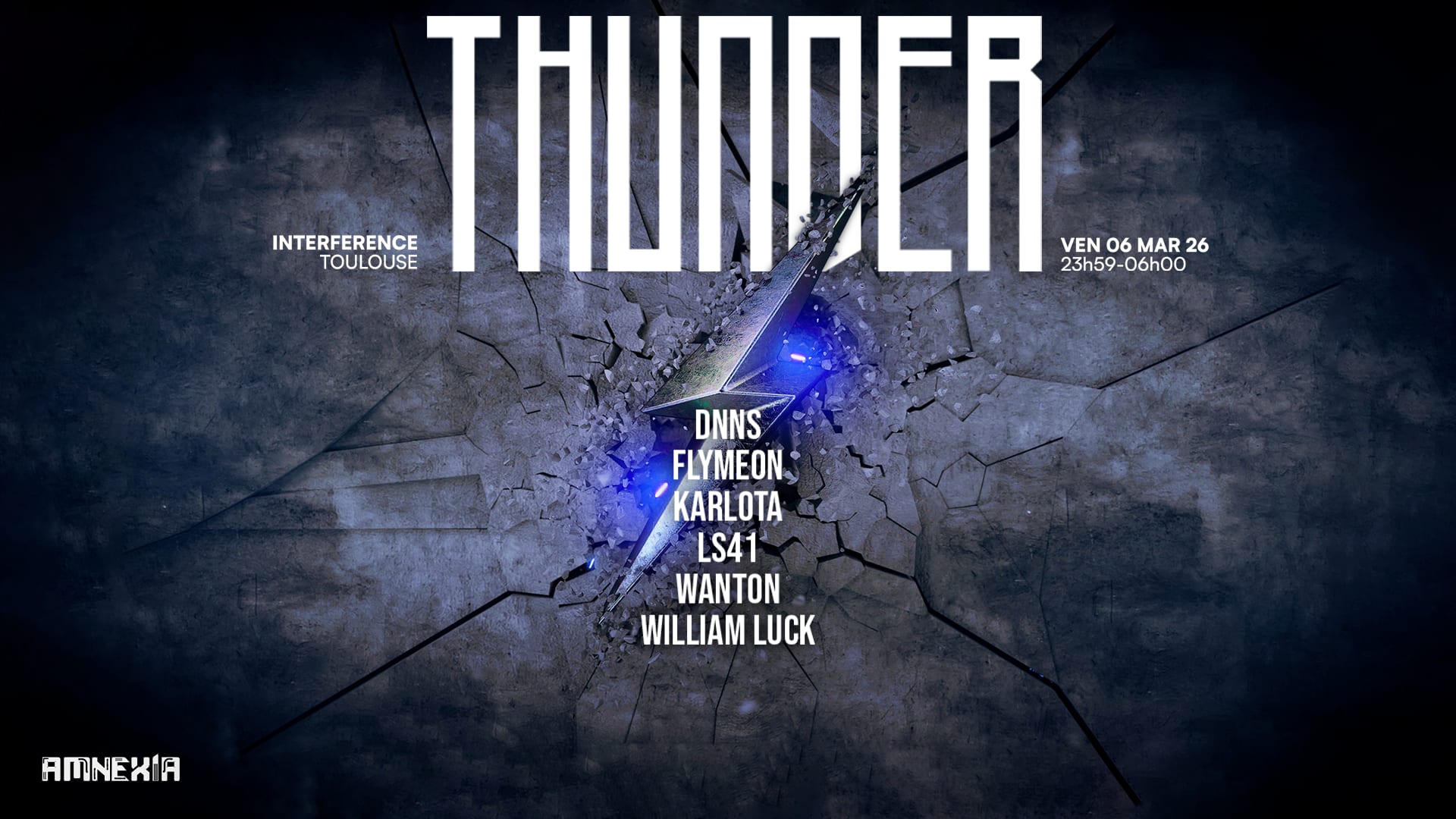 Thunder X Interference : Flymeon, William Luck, Ls41, Wanton Cover
