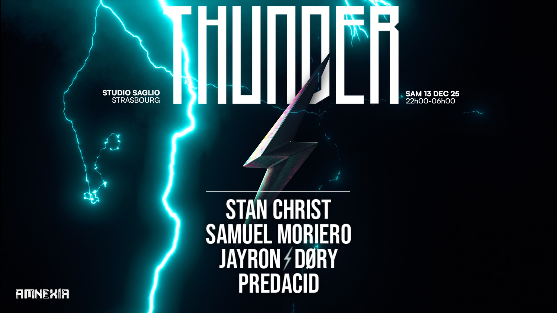 Thunder X Studio Saglio : Samuel Moriero, Stan Christ & More Cover