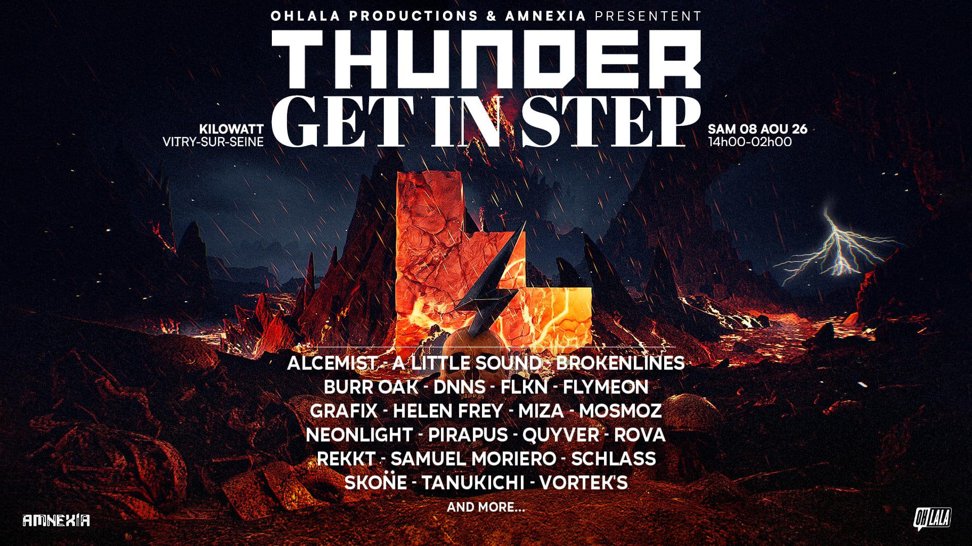 Get In Step X Thunder Cover