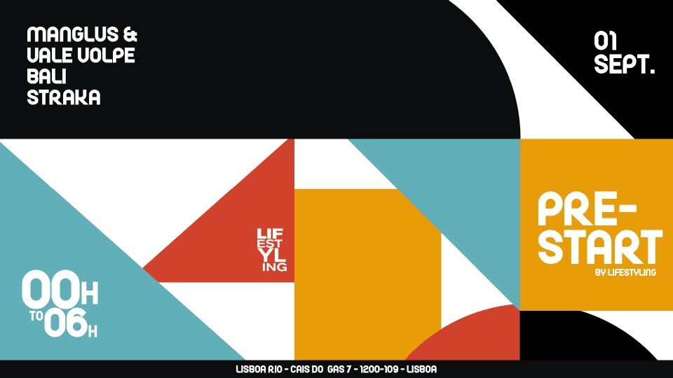 Pre-Start By Lifestyling (Thursday September 1st) Cover