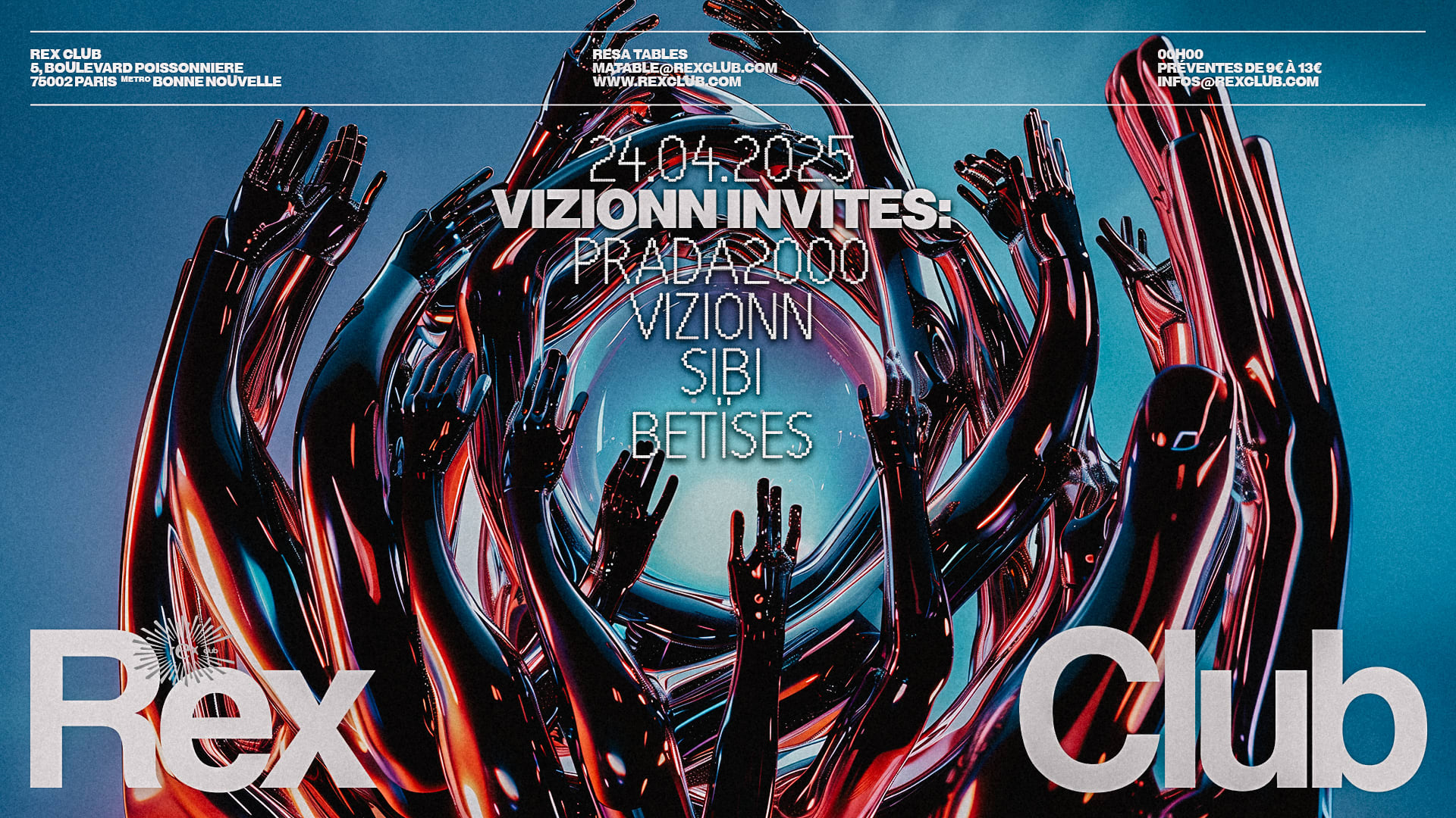 Vizionn Invites: Prada2000, Betïses, Sibi, Vizionn Cover