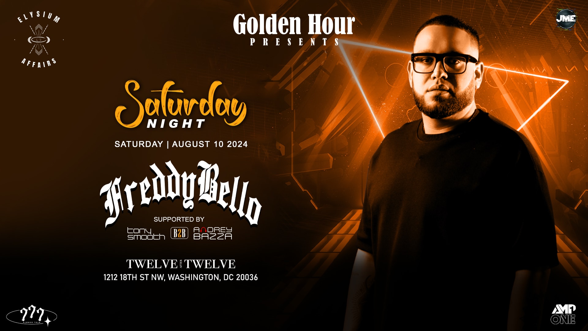 Freddy Bello & Tony Smooth B2b Andrey Bazza Cover