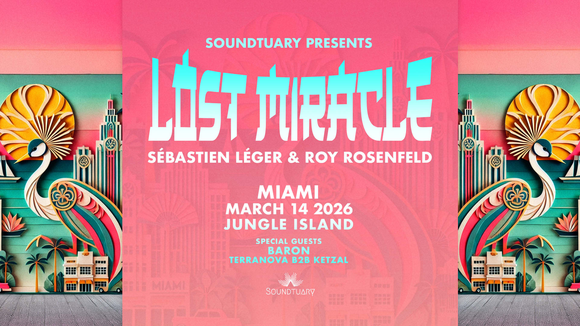 Soundtuary X Lost Miracle: Sébastien Léger & Roy Rosenfeld Cover