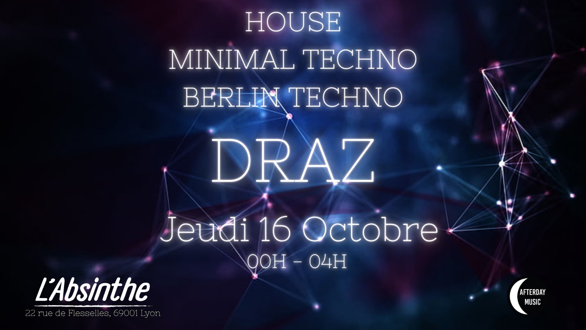 Jeudi Techno - Draz - Absinthe Cover