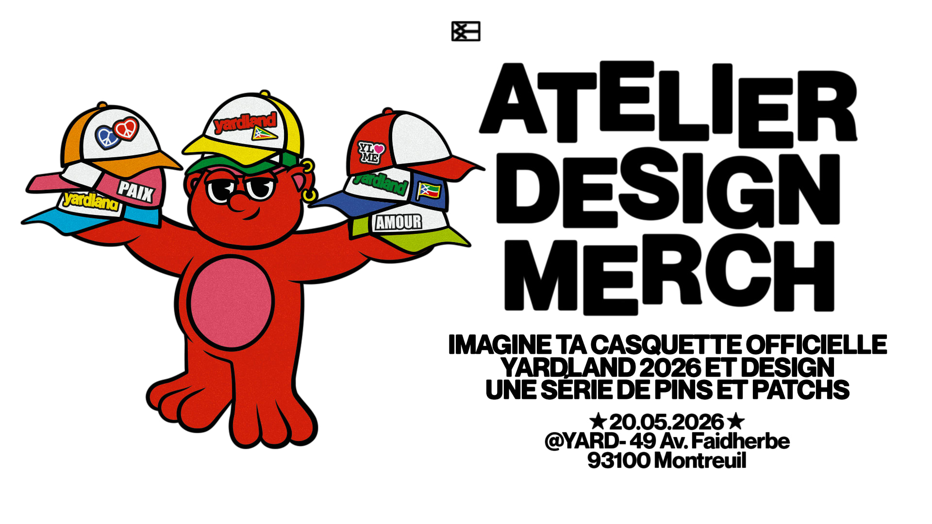 Yardland 2026 Atelier Design Merch Cover