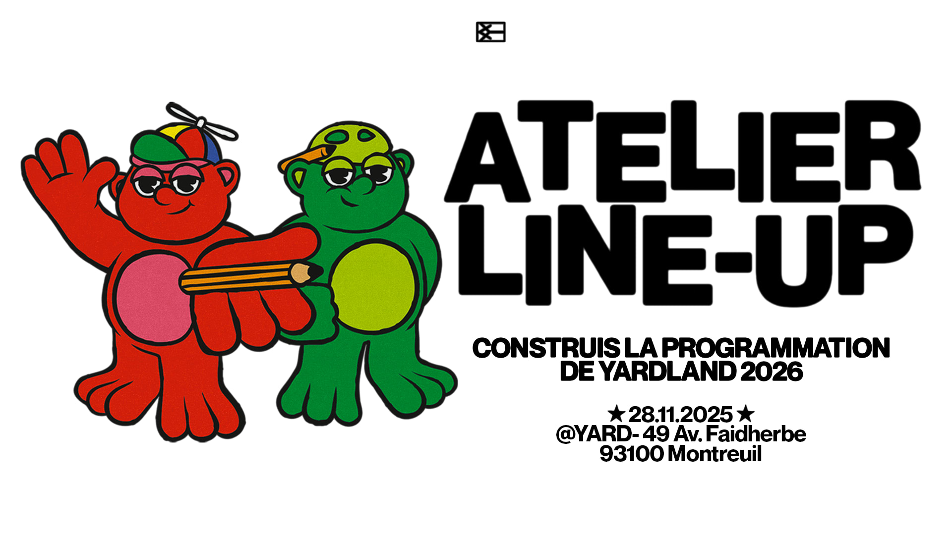 Yardland 2026 Atelier Line Up Cover