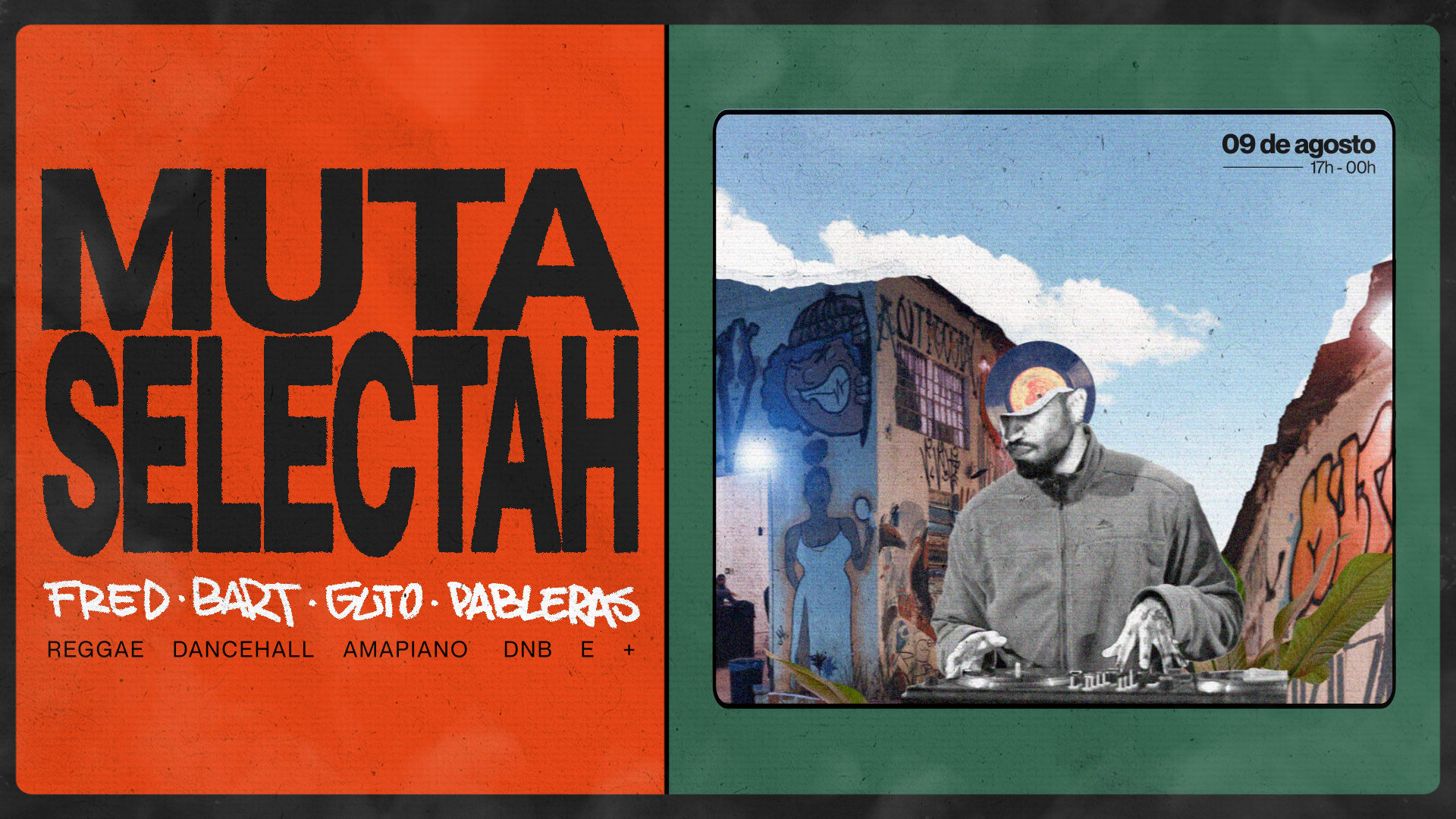 Muta Selectah #001 | 09/08 [16:00-00:00] | @Espacomarcelina Cover