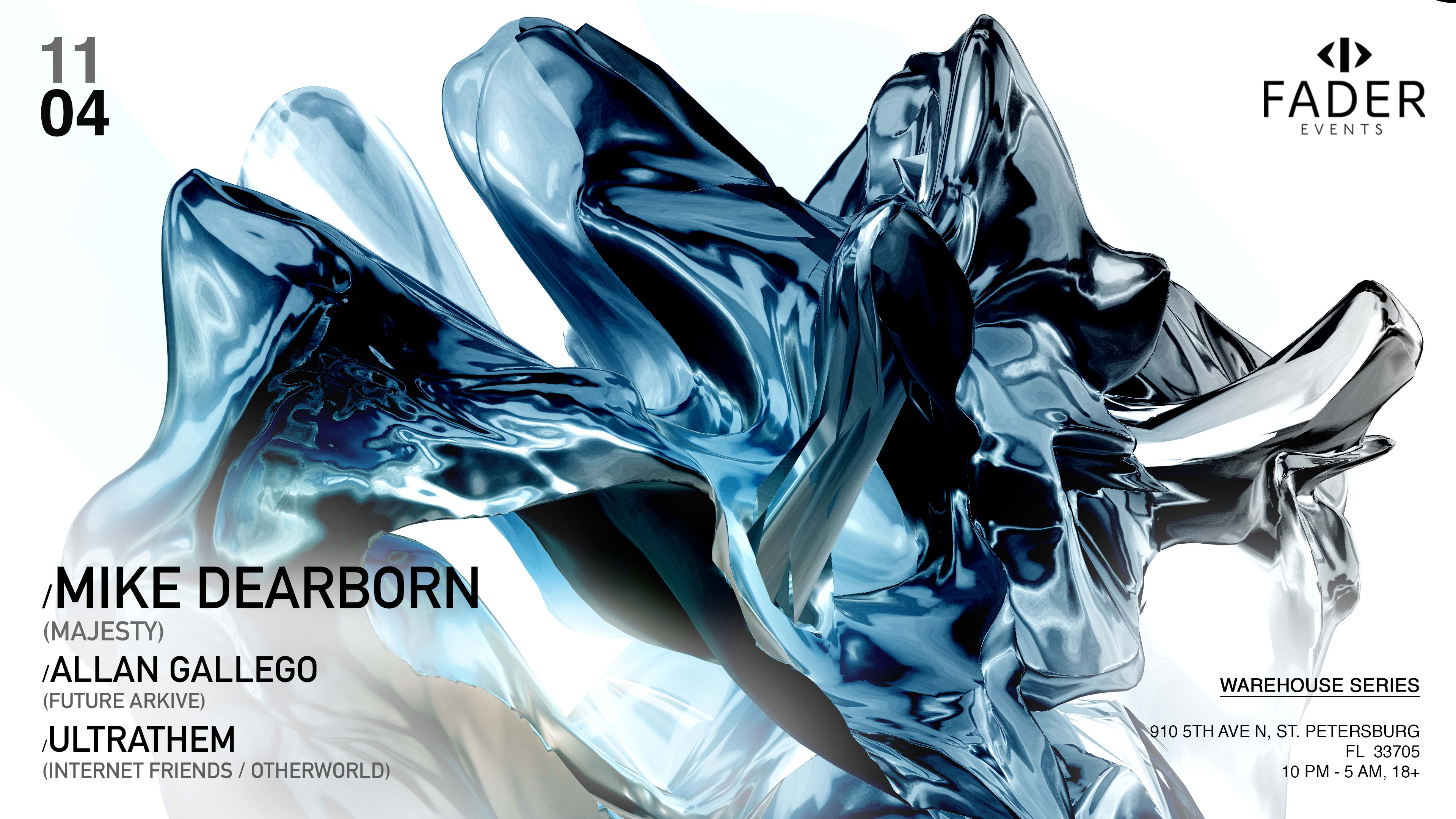 Fader Events Presents: Mike Dearborn (Majesty) Cover