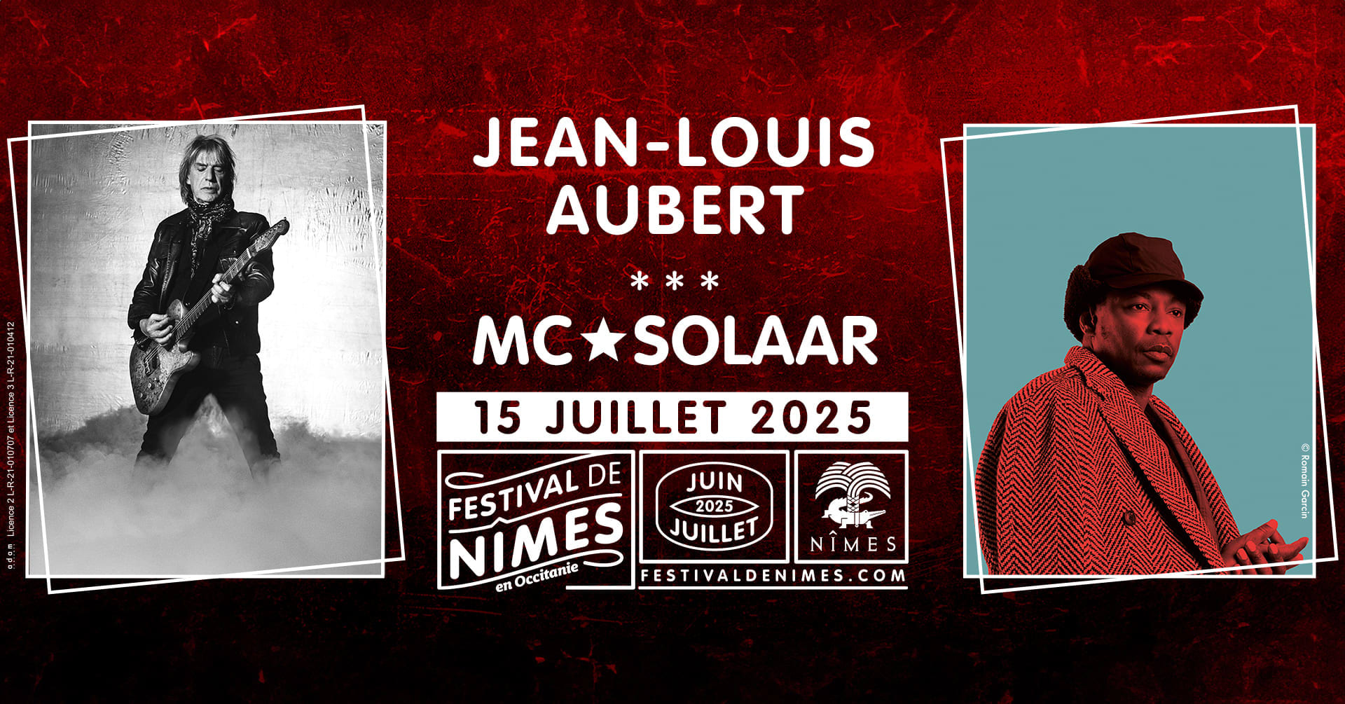 Jean-Louis Aubert + MC Solaar // Festival De Nimes 2025 Cover