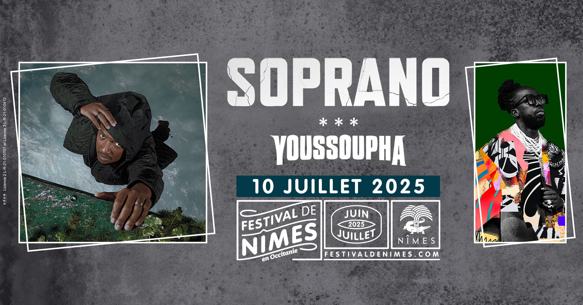Soprano + Youssoupha - Festival De Nimes 2025 Cover