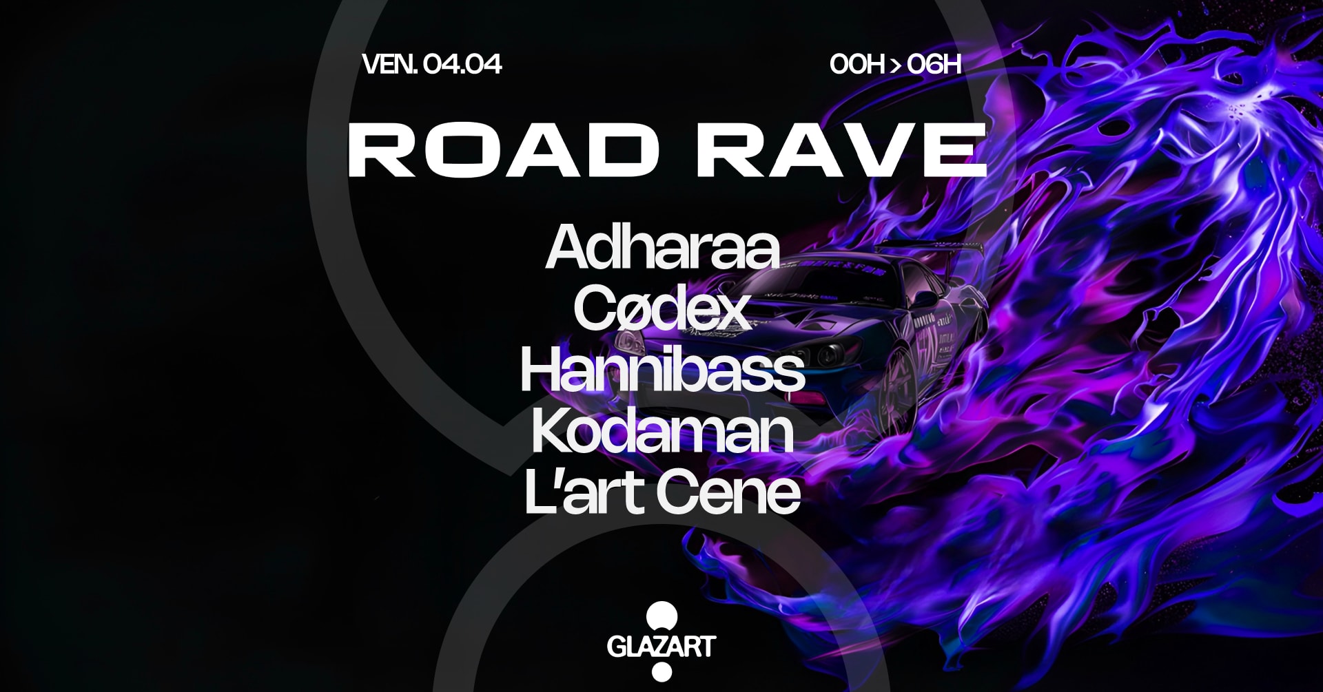 Roadrave : Adharaa - Codex - Hannibass & More Cover