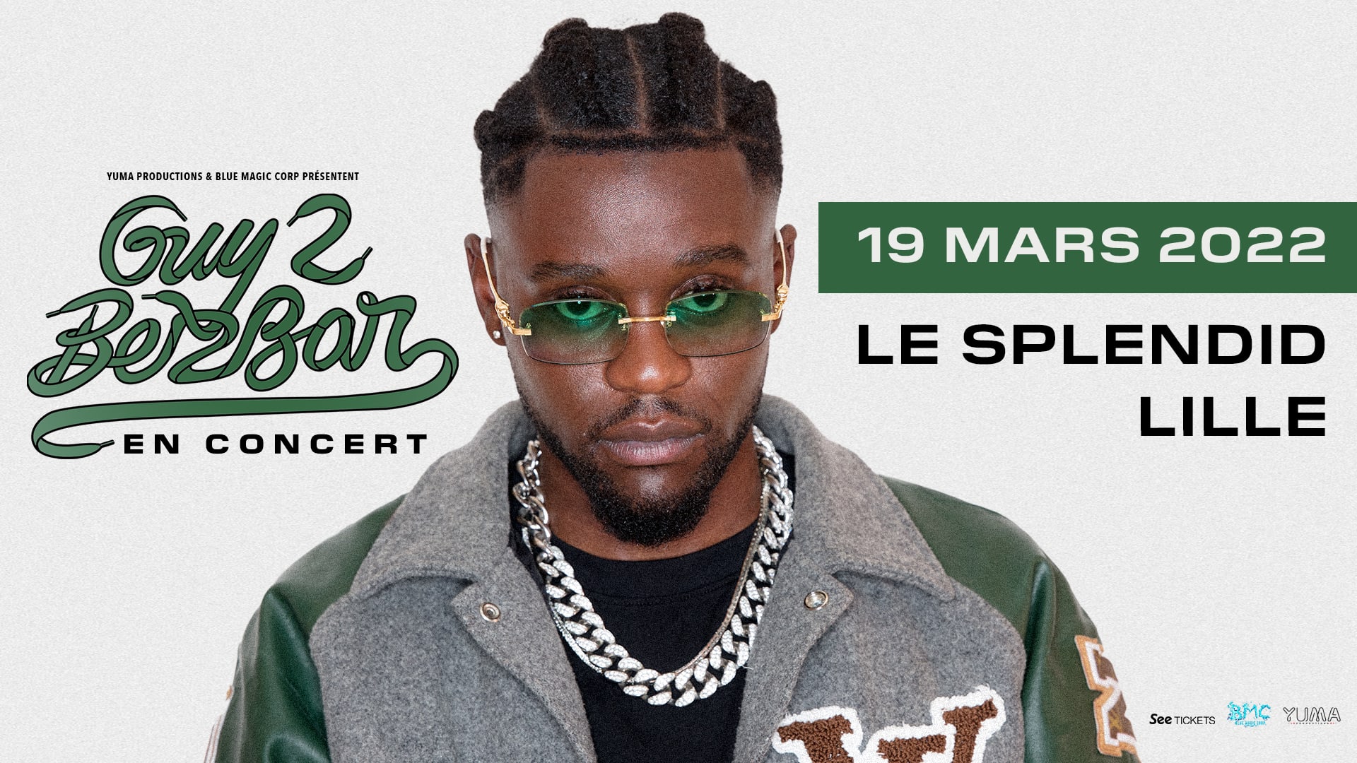 Guy2bezbar - Le Splendid, Lille - 19.11.22 Cover