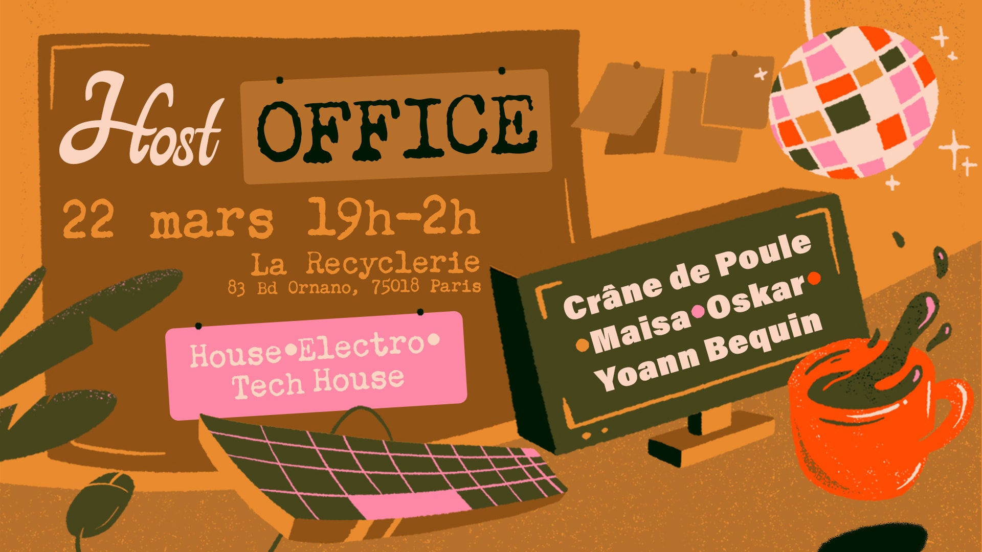 Host Office #1 / La Recyclerie Cover