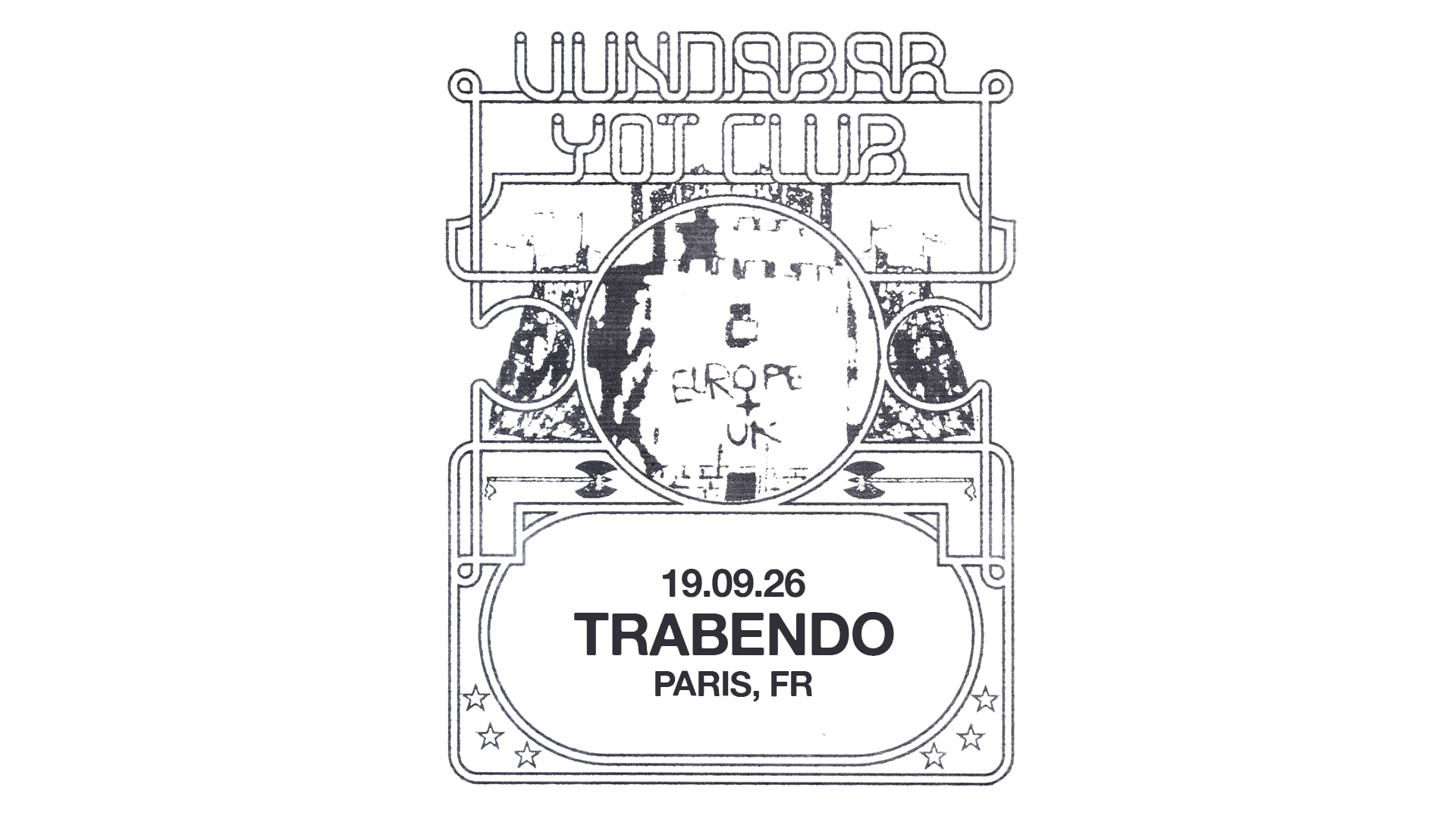 Vundabar + Yot Club - Le Trabendo - Paris Cover