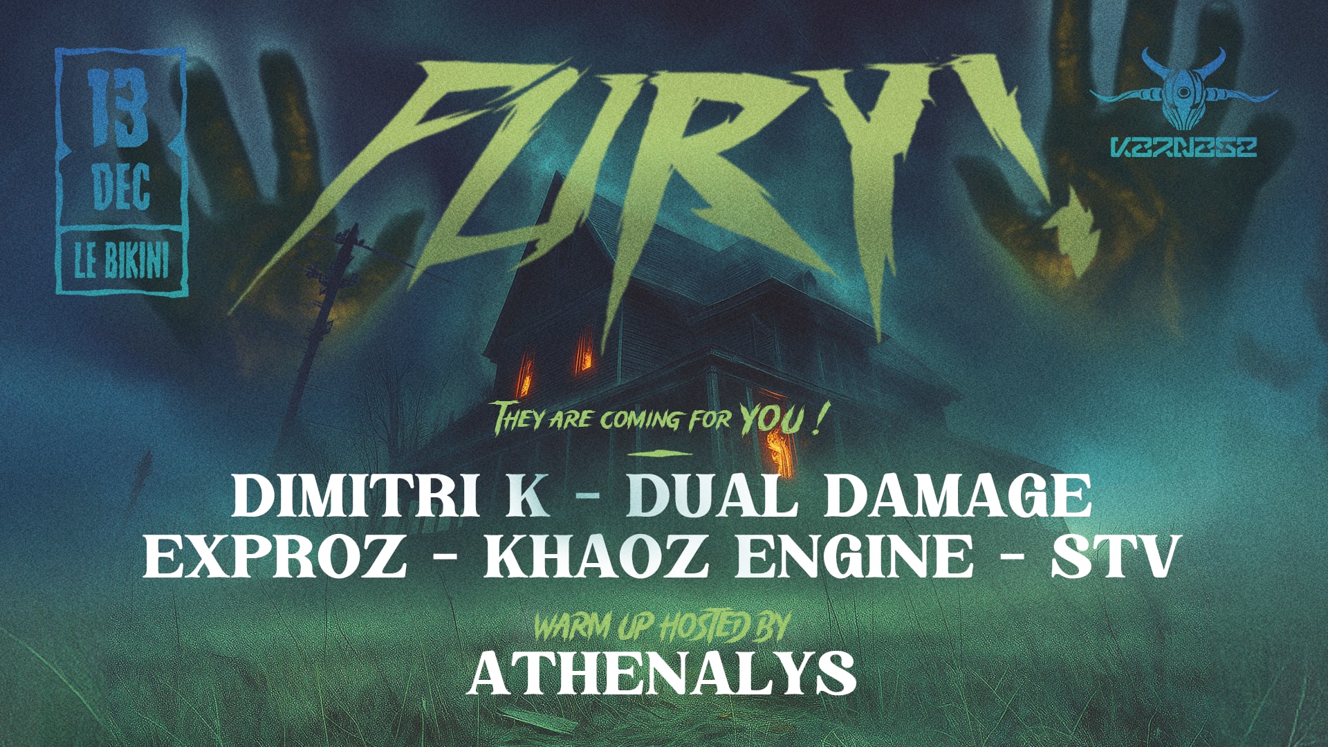 Fury! W/ Dimitri K, Dual Damage, Exproz, Khaoz Engine, Stv.. Cover