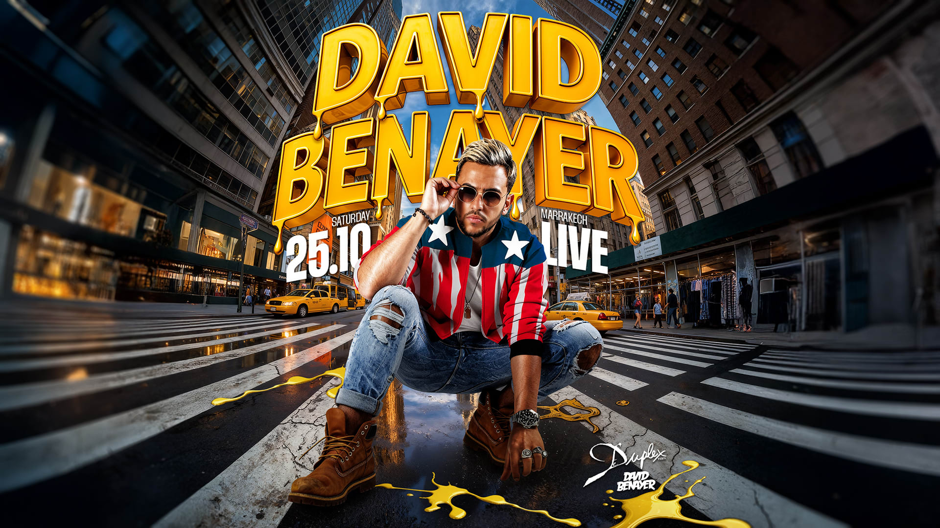David Benayer Live ! 25.10 Cover