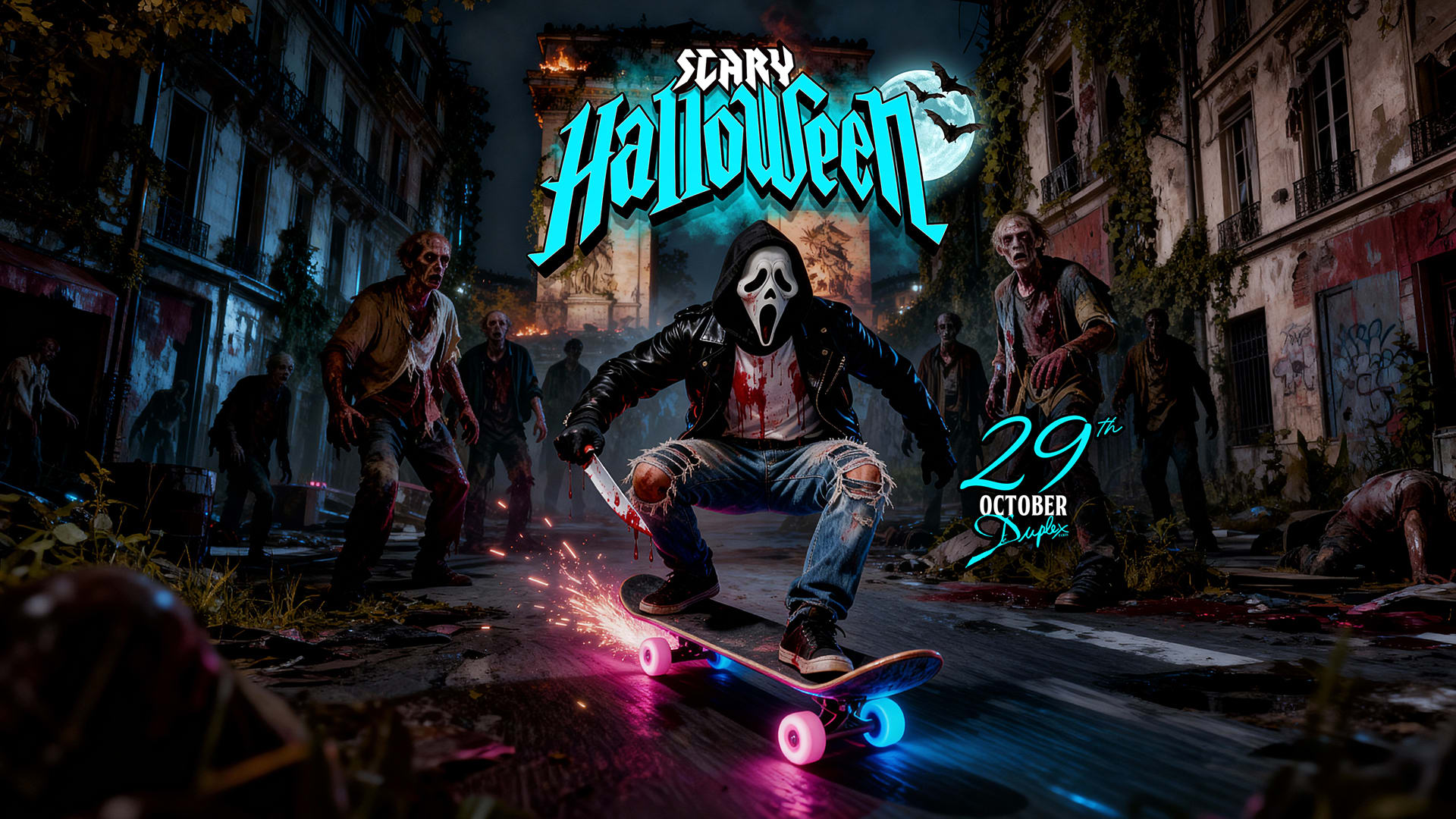 Halloween " Scary "  ! 29.10 Cover