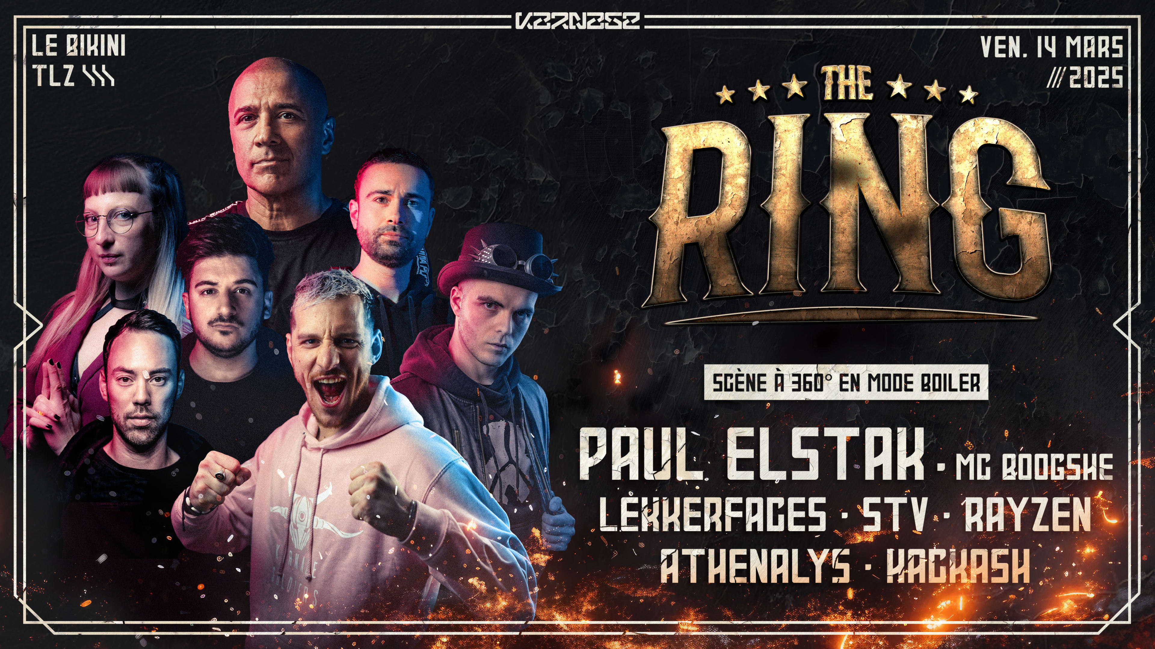 The Ring W/ Paul Elstak, Lekkerfaces, Stv, Rayzen, Athenalys Cover
